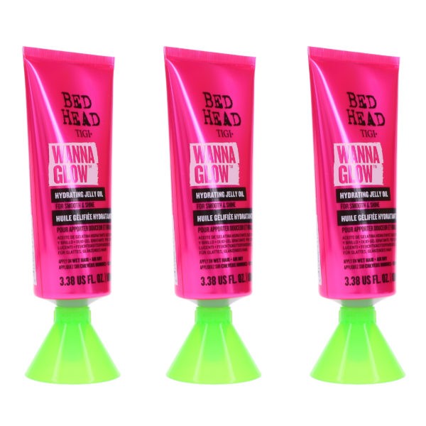 TIGI Bed Head Wanna Glow Jelly Oil 3.38 oz 3 Pack
