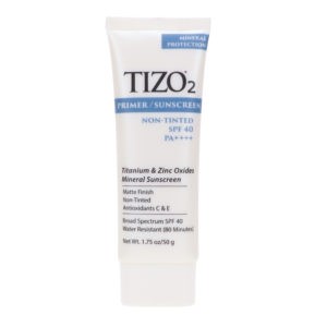 TIZO 2 Facial Mineral Primer/Sunscreen SPF 40 Water Resistant 1.75 oz