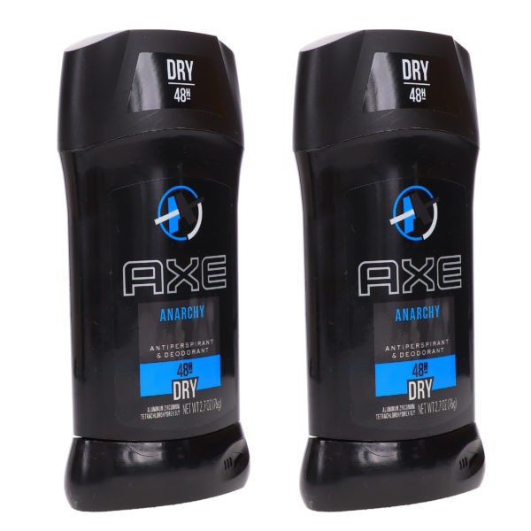 Axe Anarchy Antiperspirant 2.7 oz 2 Pack