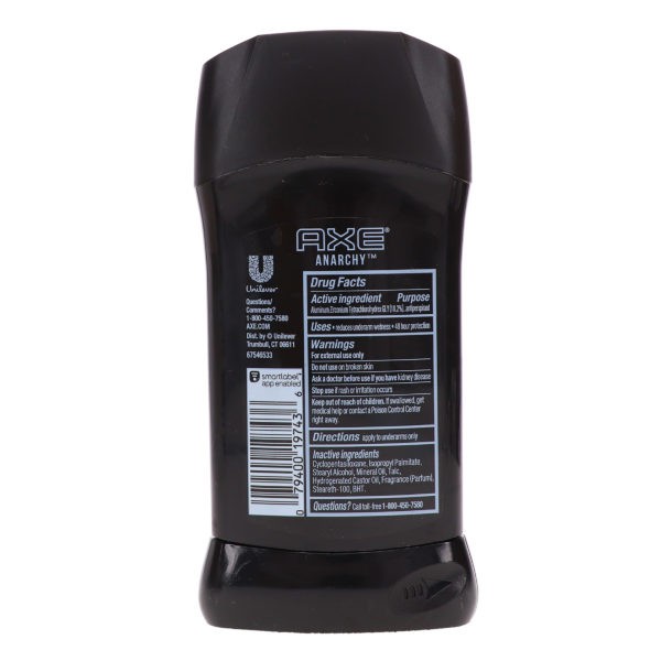Axe Anarchy Antiperspirant 2.7 oz 2 Pack