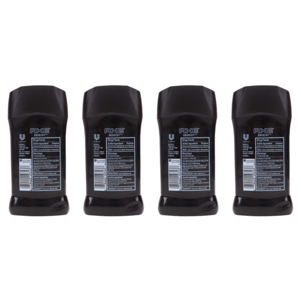 Axe Anarchy Antiperspirant 2.7 oz 4 Pack