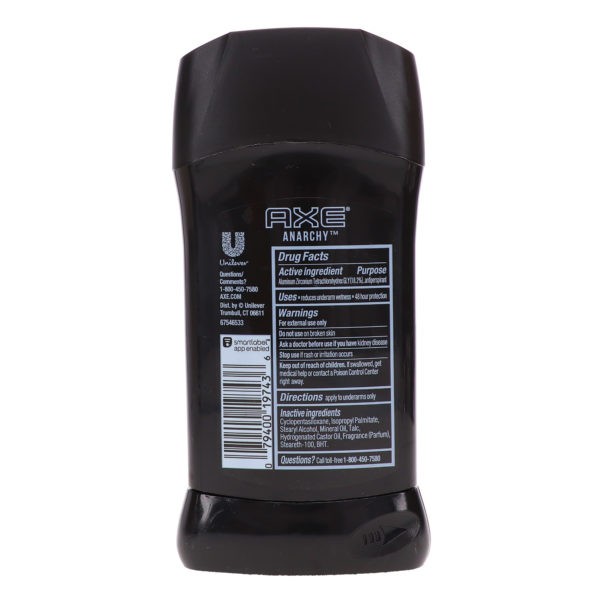 Axe Anarchy Antiperspirant 2.7 oz 4 Pack