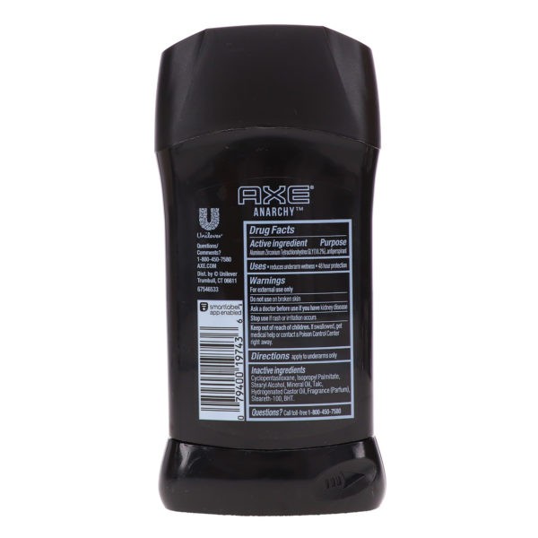 Axe Anarchy Antiperspirant 2.7 oz 6 Pack