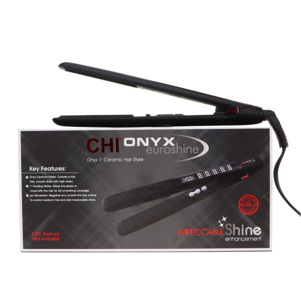 CHI Onyx Euroshine 1in Hairstyling Iron
