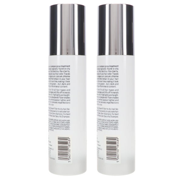 COLOR WOW Dream Filter Pre-Shampoo Mineral Remover 6.7 oz 2 Pack