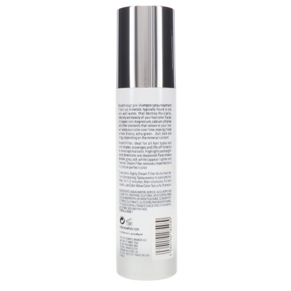 COLOR WOW Dream Filter Pre-Shampoo Mineral Remover 6.7 oz 2 Pack