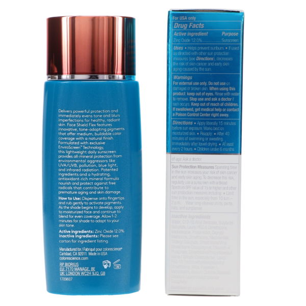 Colorescience Sunforgettable Total Protection Face Shield Flex SPF 50 Medium 1.8 oz