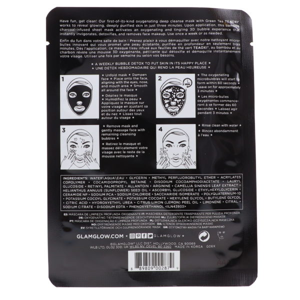 Glamglow Bubble Sheet Mask