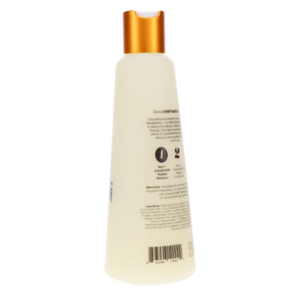GrandeLash GrandeHAIR Peptide Shampoo 8 oz