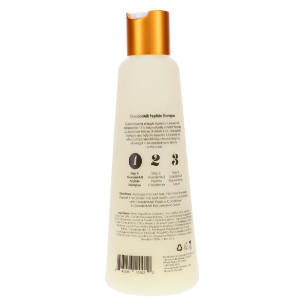 GrandeLash GrandeHAIR Peptide Shampoo 8 oz