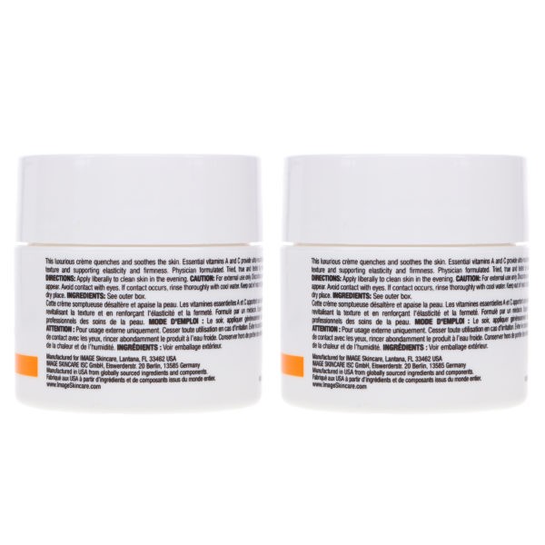 IMAGE Skincare Vital C Hydrating Repair Creme 2 oz 2 Pack