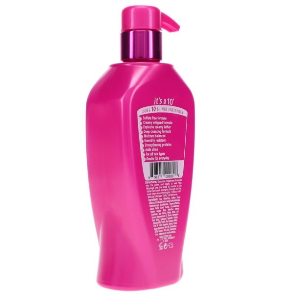 It's a 10 Miracle Whipped Shampoo 10 oz