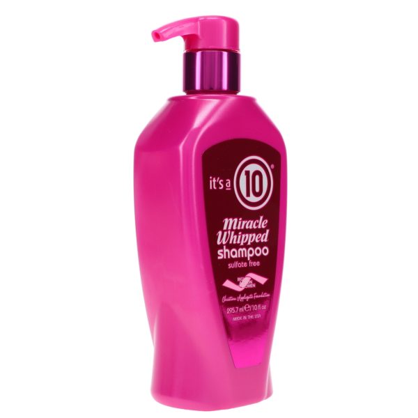 It's a 10 Miracle Whipped Shampoo 10 oz