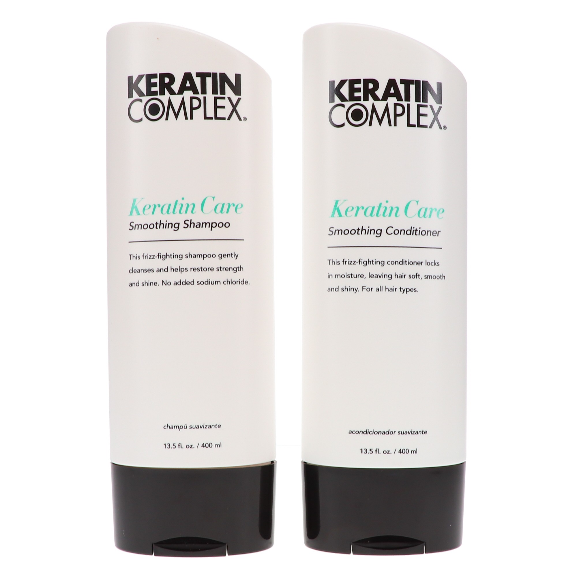 Keratin Complex Keratin Care Smoothing Shampoo 13.5 oz & Keratin Care Smoothing Conditioner 13.5 oz Combo Pack
