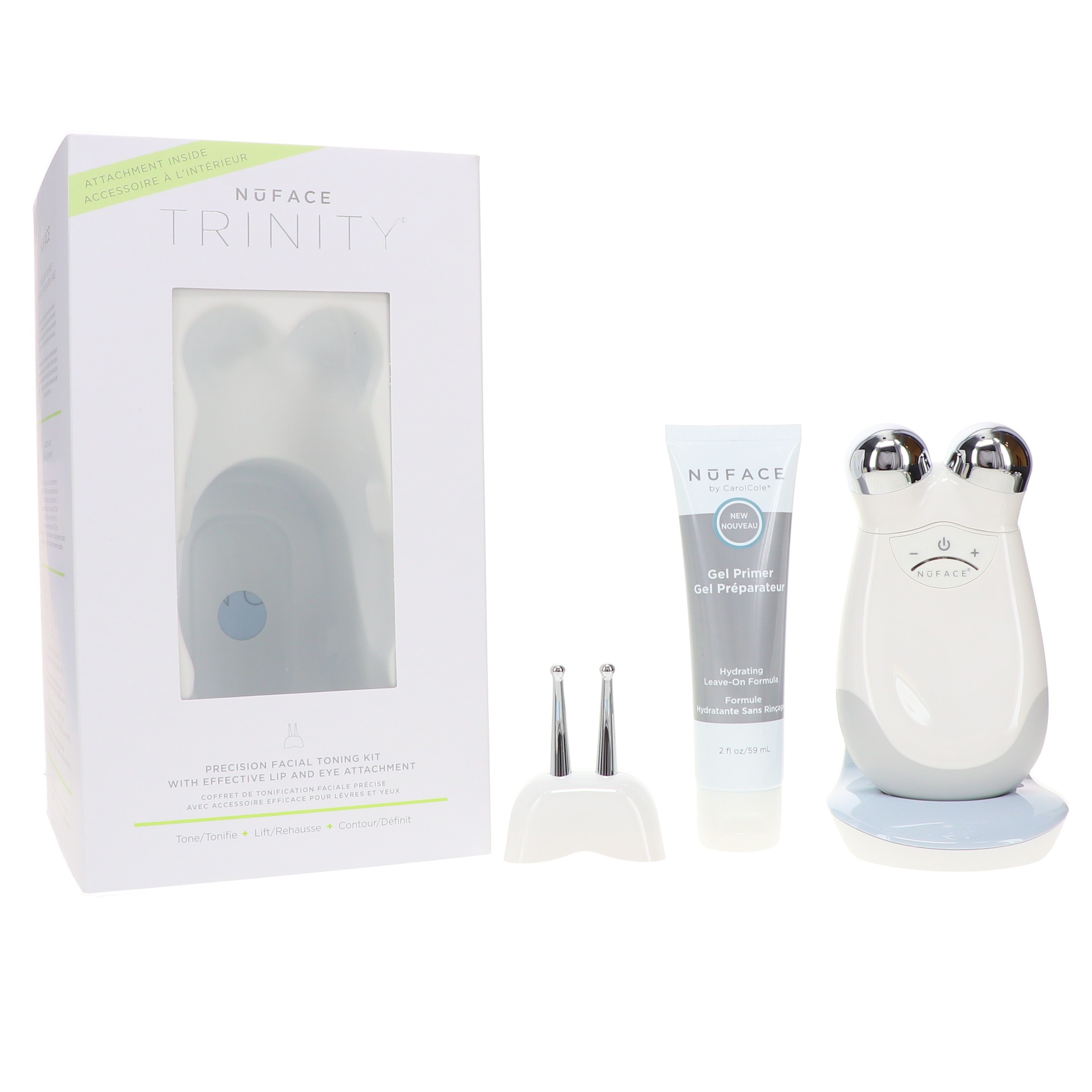 NuFACE Trinity Facial Toning Device + ELE Attachment