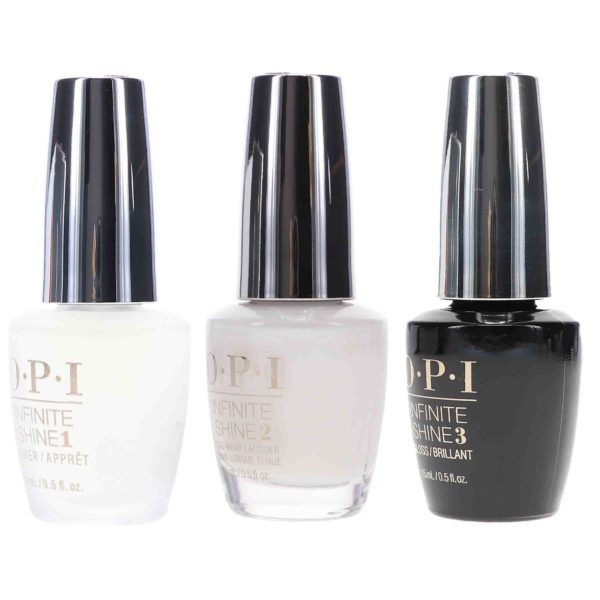 OPI Infinite Shine Funny Bunny 0.5 oz, Infinite Shine ProStay Primer 0.5 oz & Infinite Shine Top Coat Prostay Gloss 0.5 oz Combo Pack