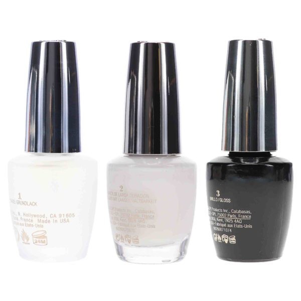 OPI Infinite Shine Funny Bunny 0.5 oz, Infinite Shine ProStay Primer 0.5 oz & Infinite Shine Top Coat Prostay Gloss 0.5 oz Combo Pack