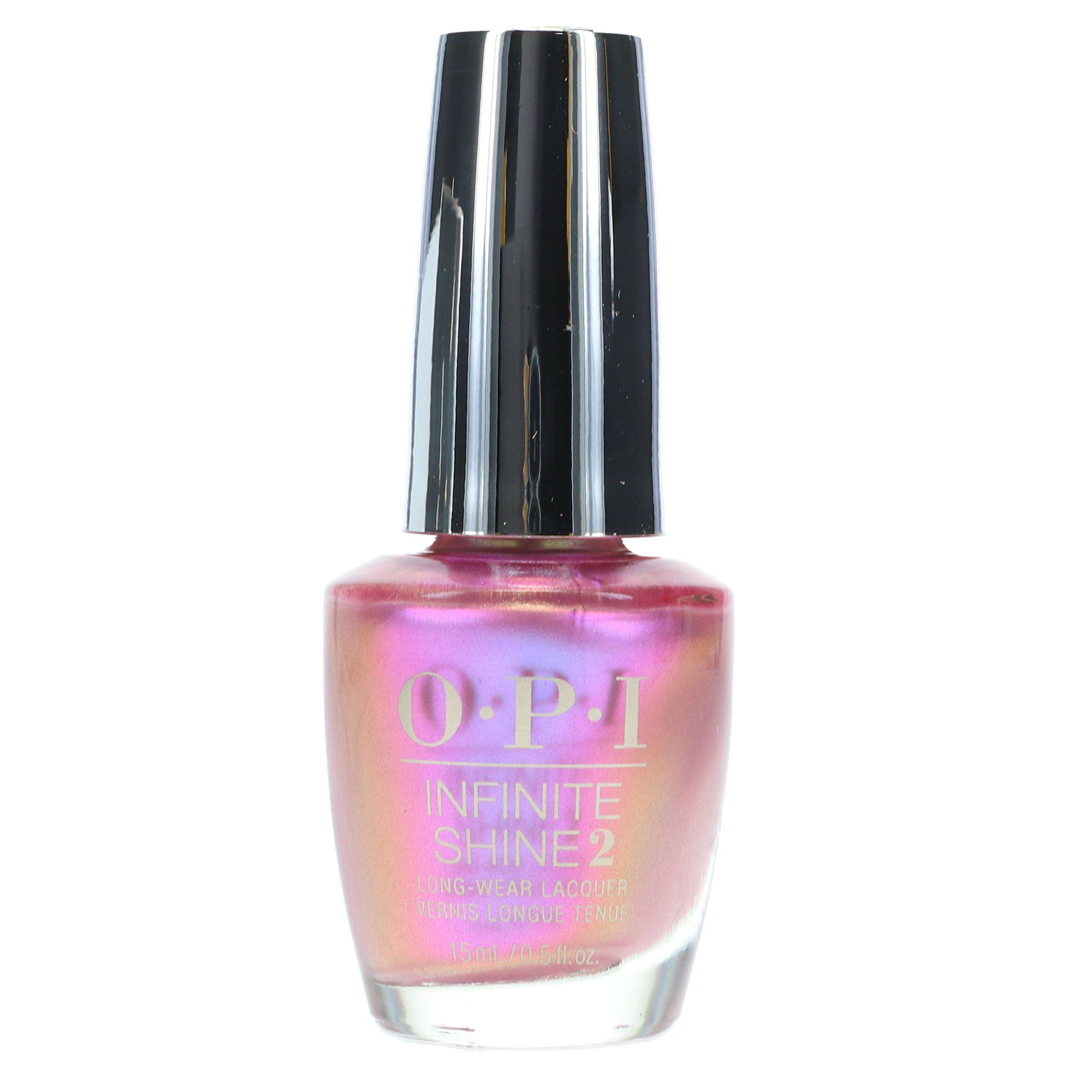 OPI Infinite Shine Hidden Prism Feeling Optiprismic 0.5 oz & Infinite Shine Top Coat Prostay Gloss 0.5 oz Combo Pack
