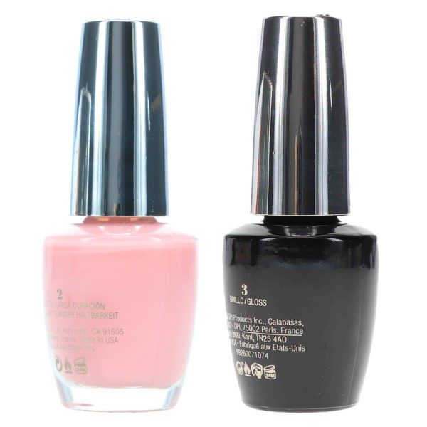 OPI Infinite Shine It's A Girl 0.5 oz & Infinite Shine Top Coat Prostay Gloss 0.5 oz Combo Pack