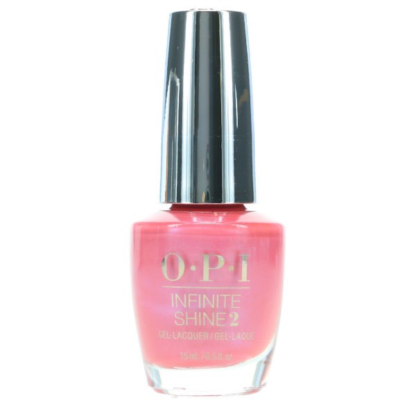 OPI Infinite Shine Not So Bora-Bora-ing Pink 0.5 oz & Infinite Shine Top Coat Prostay Gloss 0.5 oz Combo Pack