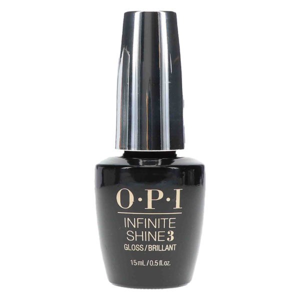 OPI Infinite Shine Show Us Your Tips 0.5 oz & Infinite Shine Top Coat Prostay Gloss 0.5 oz Combo Pack