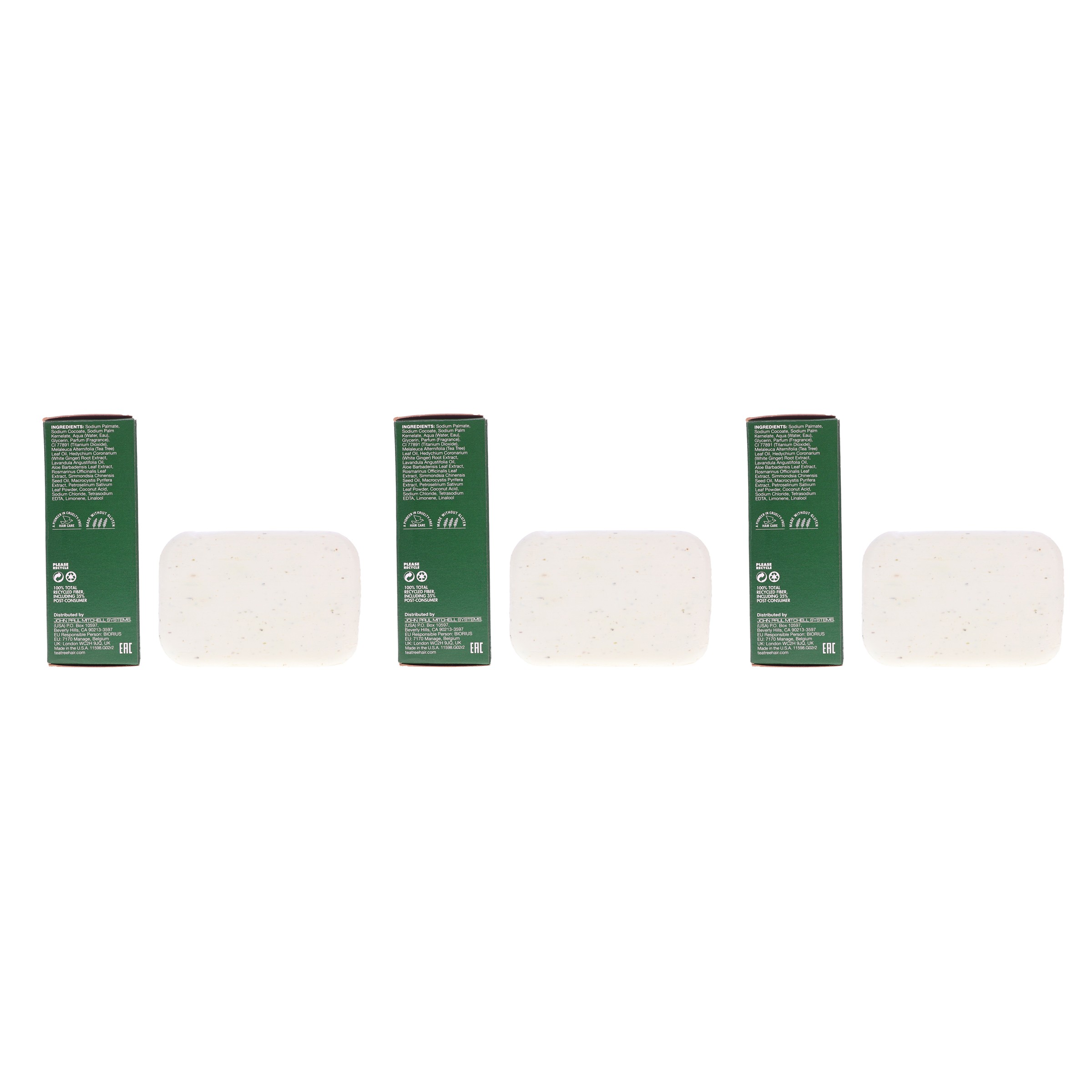 Paul Mitchell Tea Tree Body Bar 5.3 oz 3 Pack