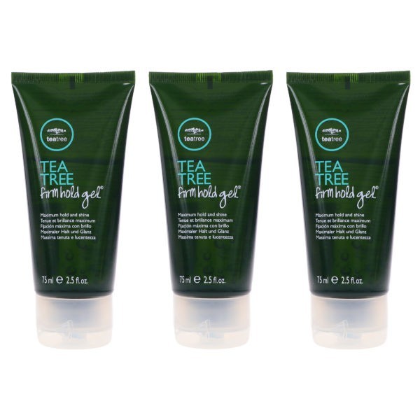 Paul Mitchell Tea Tree Firm Hold Gel 2.5 oz 3 Pack