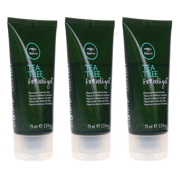 Paul Mitchell Tea Tree Firm Hold Gel 2.5 oz 3 Pack