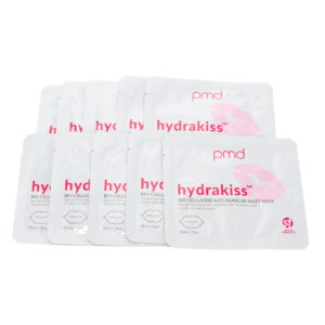 PMD Hydrakiss Bio-Cellulose Anti-Aging Lip Sheet Mask 5 ct