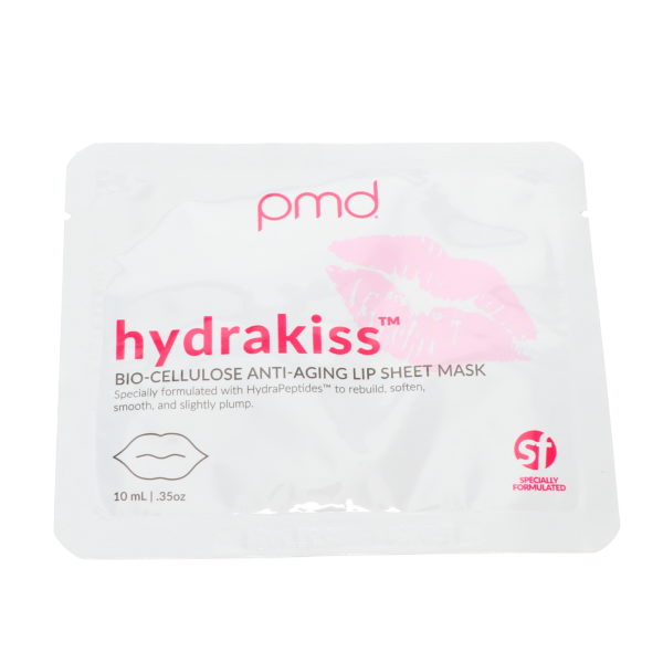 PMD Hydrakiss Bio-Cellulose Anti-Aging Lip Sheet Mask 5 ct
