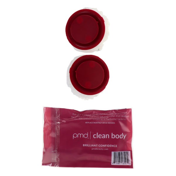 PMD Silverscrub Silver-Infused Loofah Replacements Berry