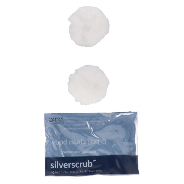 PMD Silverscrub Silver-Infused Loofah Replacements Navy