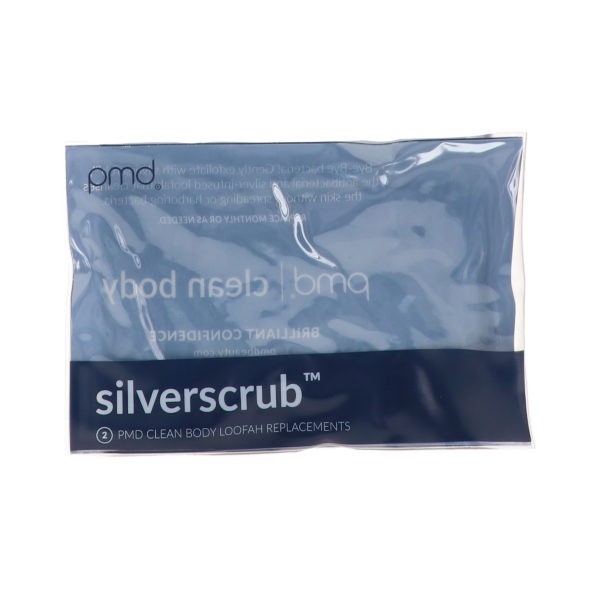 PMD Silverscrub Silver-Infused Loofah Replacements Navy