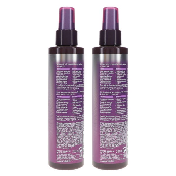 Pureology Color Fanatic Multi-Tasking Leave-In Spray 6.7 oz 2 Pack