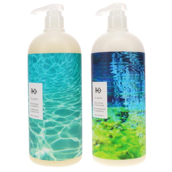 R+CO Atlantis Moisturizing Shampoo 33.8 oz & Atlantis Moisturizing Conditioner 33.8 oz Combo Pack