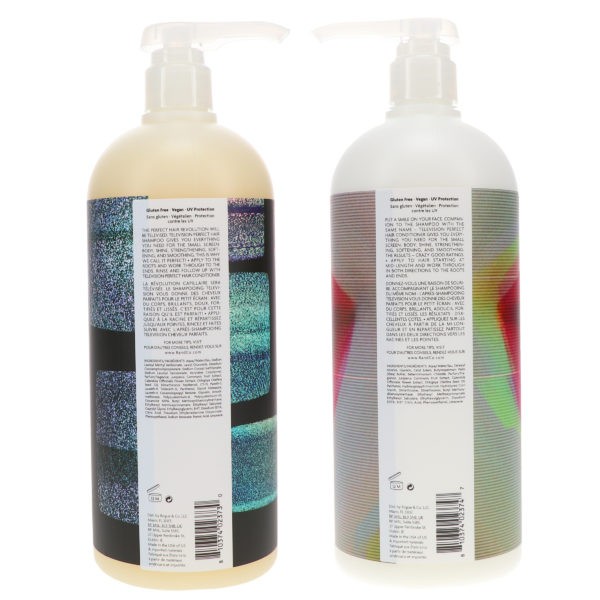 R+CO Television Perfect Hair Shampoo 33.8 oz & Television Perfect Hair Conditioner 33.8 oz Combo Pack