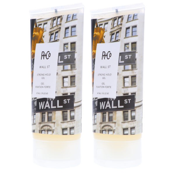 R+CO Wall Street Strong Hold Gel 5 oz 2 Pack