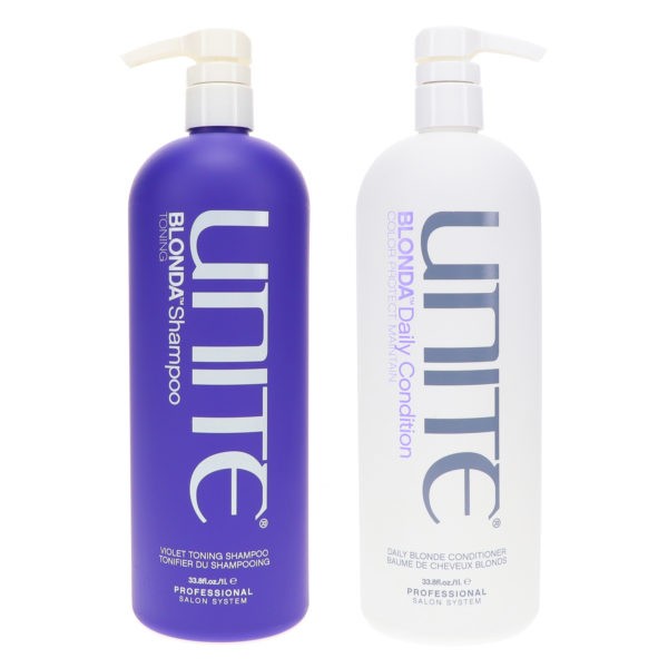 UNITE Hair Blonda Shampoo 33.8 oz & Blonda Conditioner 33.8 oz Combo Pack