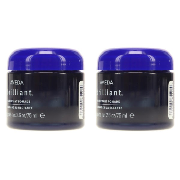 Aveda Brilliant Humectant Pomade 2.5 oz 2 Pack