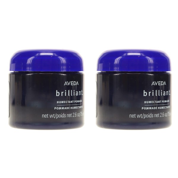 Aveda Brilliant Humectant Pomade 2.5 oz 2 Pack