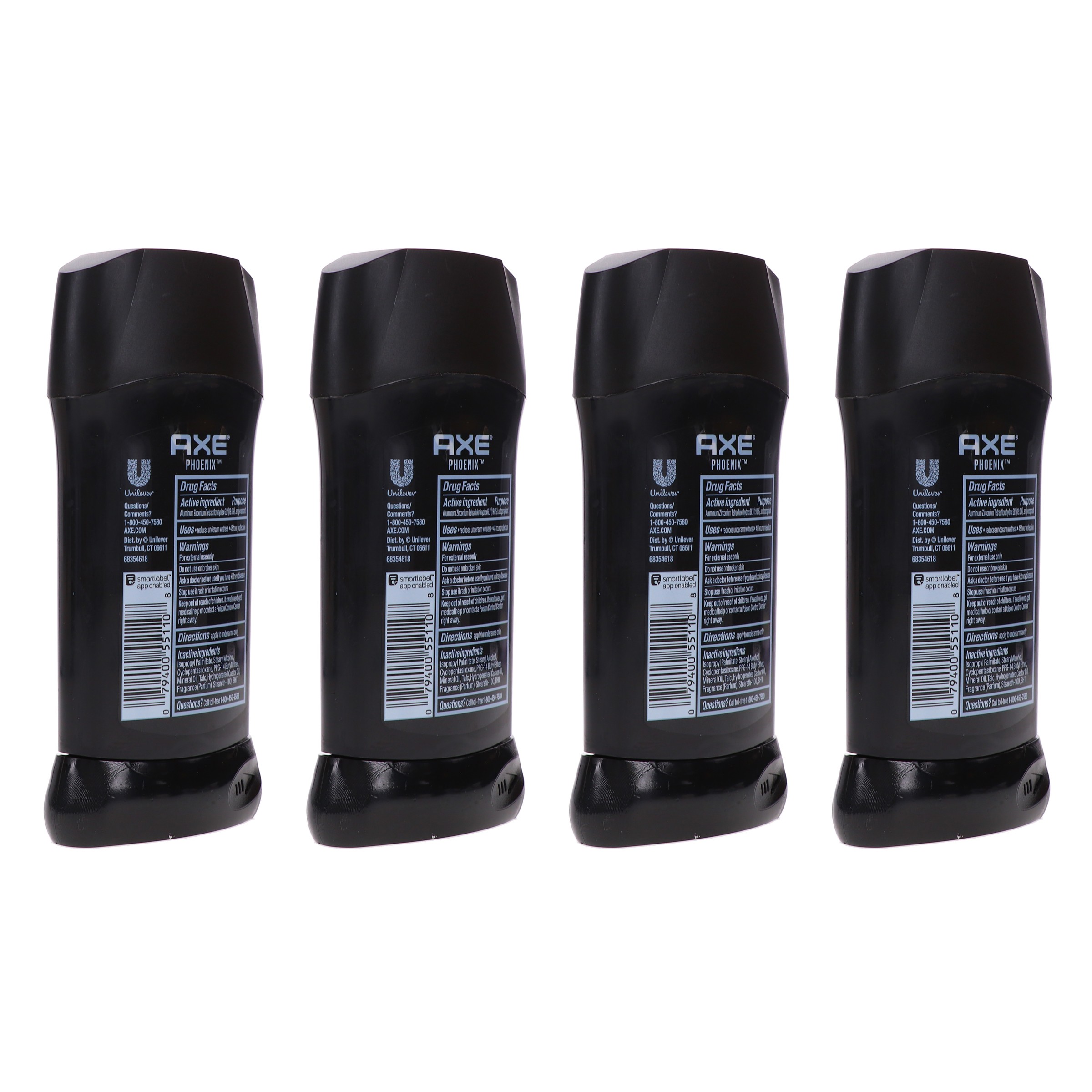 Axe Phoenix Antiperspirant 2.7 oz 4 Pack