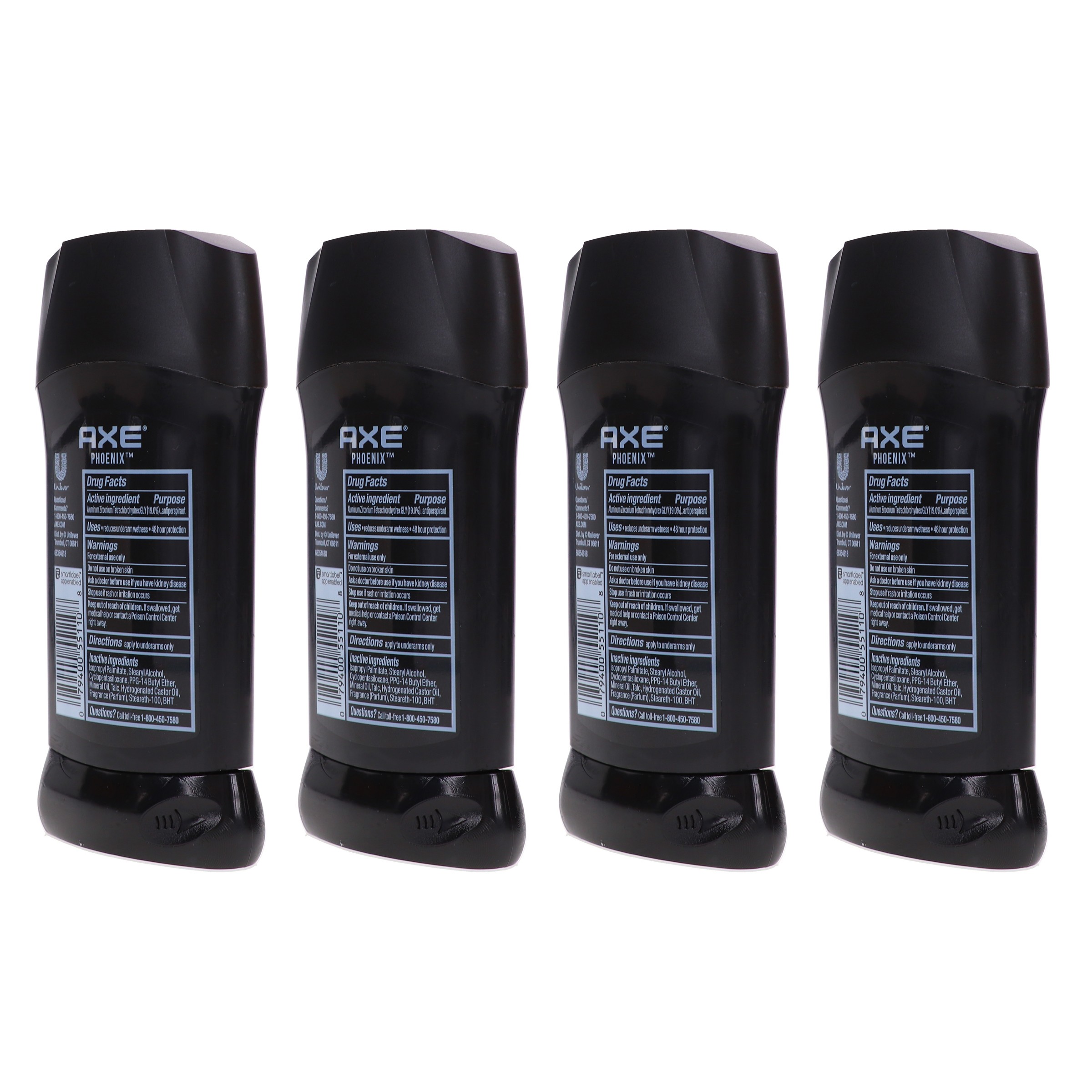 Axe Phoenix Antiperspirant 2.7 oz 4 Pack