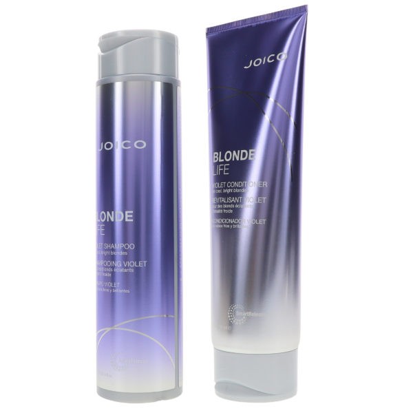 Joico Blonde Life Violet Shampoo 10.1 oz & Blonde Life Violet Conditioner 8.5 oz Combo Pack