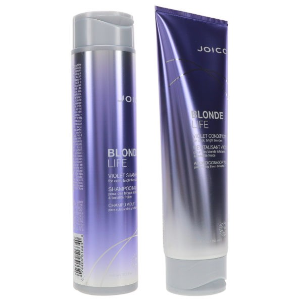 Joico Blonde Life Violet Shampoo 10.1 oz & Blonde Life Violet Conditioner 8.5 oz Combo Pack