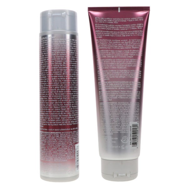 Joico Defy Damage Protective Shampoo 10.1 oz & Defy Damage Protective Conditioner 8.5 oz Combo Pack