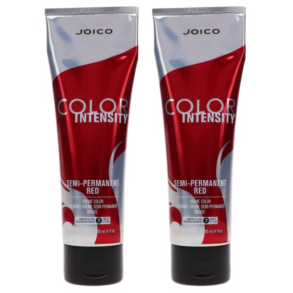 Joico Vero K-Pak Intensity Semi Permanent Hair Color Red 4 oz 2 Pack