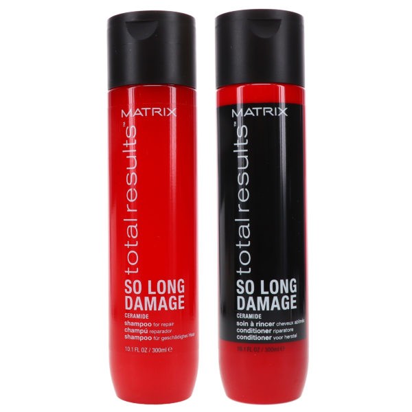 Matrix Total Results So Long Damage Shampoo & Conditioner Combo Pack 10.1 fl Oz