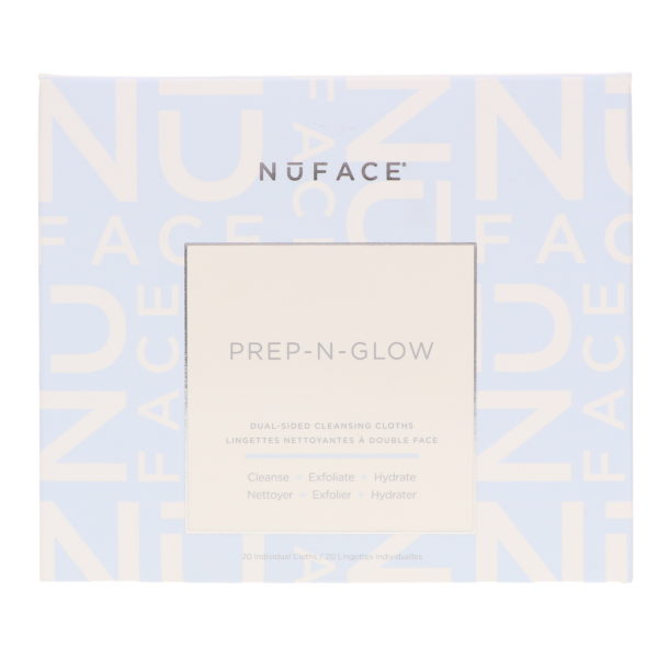 NuFACE Prep-N-Glow Cleaning Cloths 20 Pack