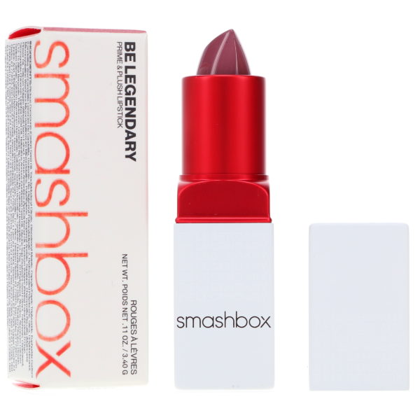 Smashbox Be Legendary Prime & Plush Lipstick Spoiler Alert 0.14 oz