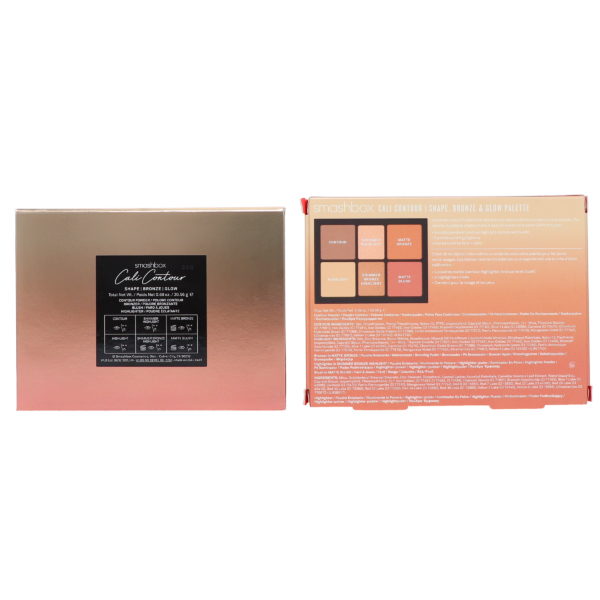 Smashbox Cali Contour Blush Highlighter & Bronzer Face Palette 0.69 oz